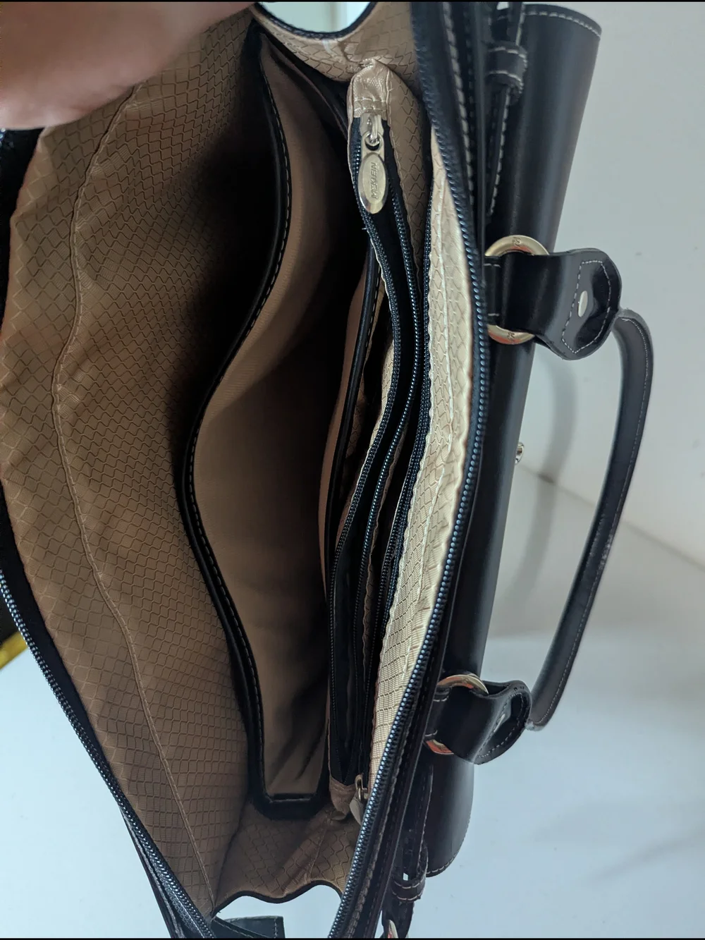 Mcklein leather laptop